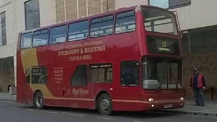 Red Rose Volvo B7TL Plaxton President W495WGH